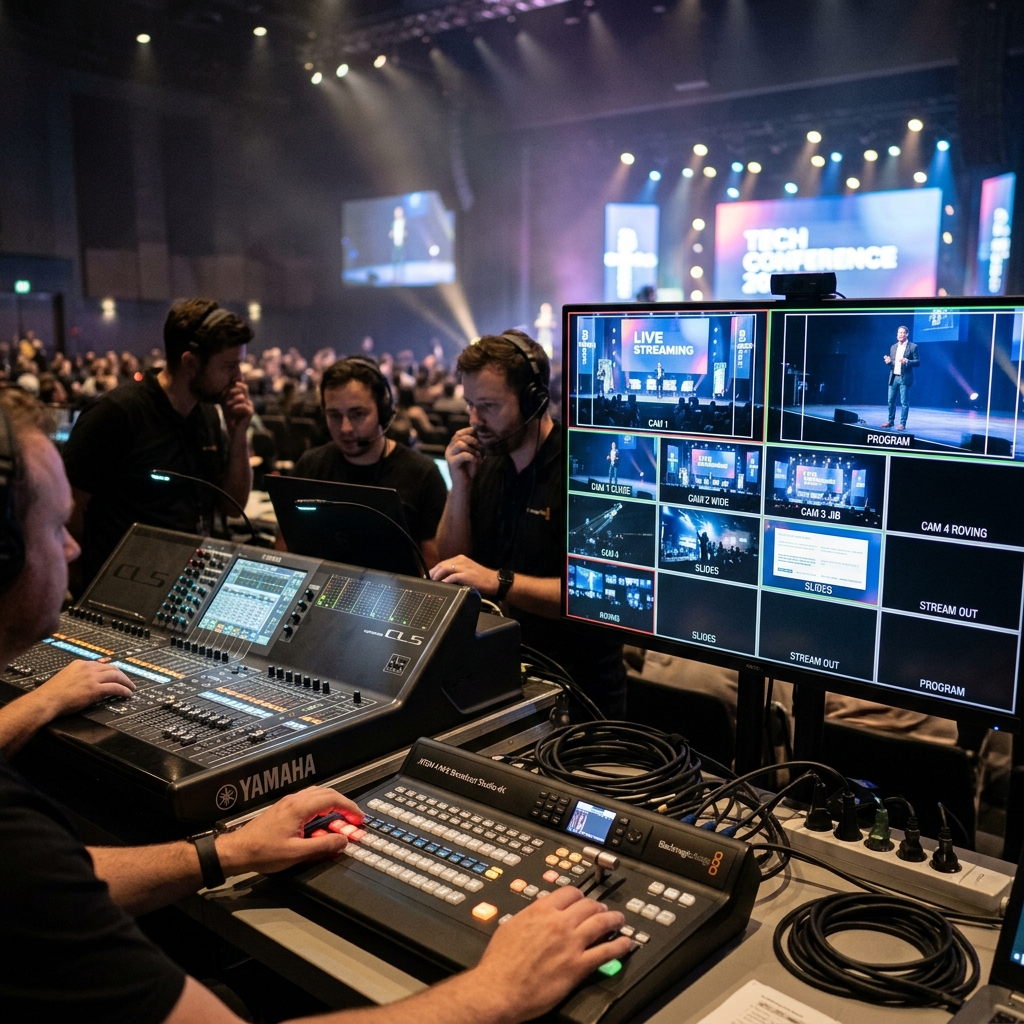 Multi-Camera Livestream Broadcasting Service